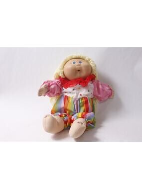 Cabbage Patch Kids Doll in Rainbow-Striped Clown Costume ~ 260608-WH 471
